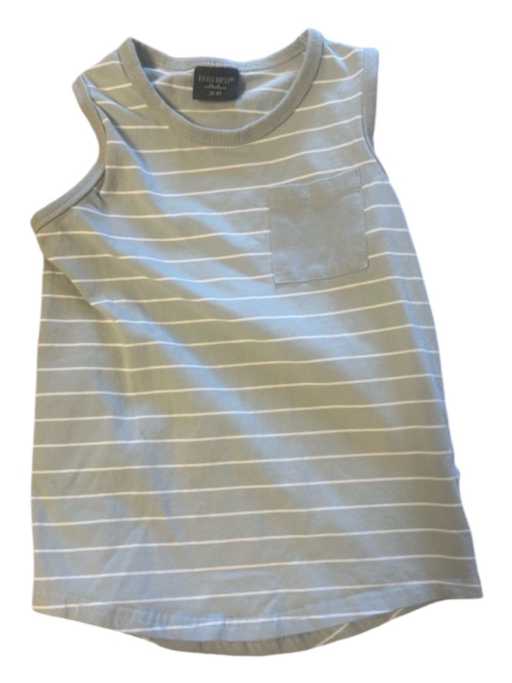 Little Bipsy Elevated pocket tank in 3-4T